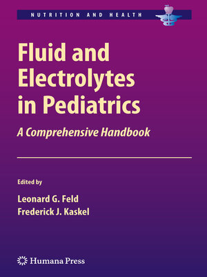 cover image of Fluid and Electrolytes in Pediatrics